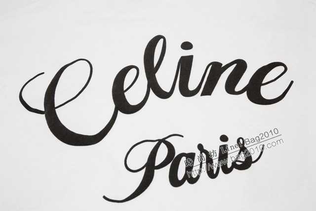 Celine專櫃賽琳2023SS新款印花T恤 男女同款 tzy2681